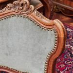 Neorokokové židle z masivního dubu Neorokokové židle z masivního dubu