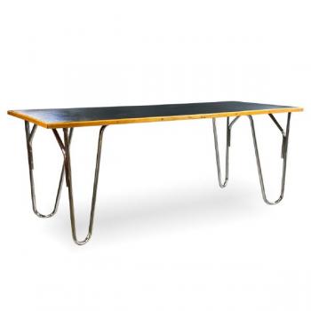 Chromový velký stůl Chromový velký stůl