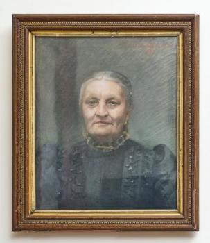 Portrét ženy - Louis Laridon 1898 Portrét ženy - Louis Laridon 1898