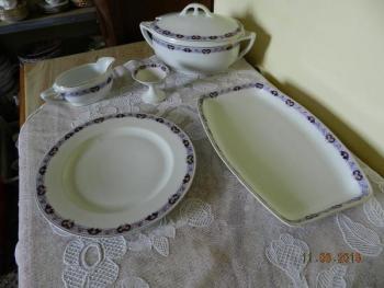 Starý set servis H. C. Chodau Czechoslovakia Starý set servis H. C. Chodau Czechoslovakia