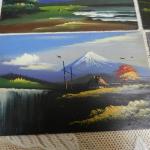 Ručně malované pohlednice - Japonsko Ručně malované pohlednice - Japonsko