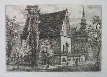 Žižka Vratislav Jan : Staronová synagoga v Praze Žižka Vratislav Jan : Staronová synagoga v Praze