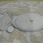 Art deco porcelánový kalamář - Slavkov, 1932 Art deco porcelánový kalamář - Slavkov, 1932