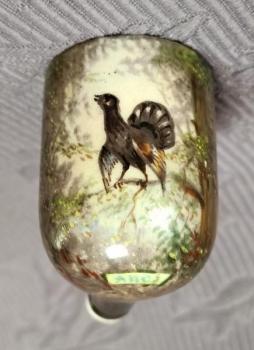 Porcelánová dýmka č.6 - Myslivecký motiv  Porcelánová dýmka č.6 - Myslivecký motiv