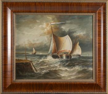 48. Plachetnice na rozbouřeném moři 48. Plachetnice na rozbouřeném moři