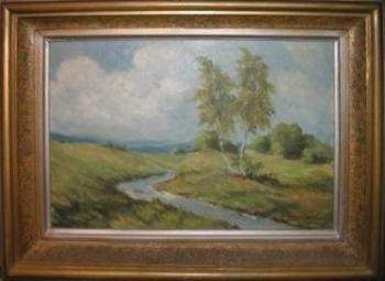 Martínek - Krajina s potůčkem Martínek - Krajina s potůčkem