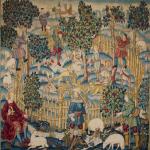 Tapiserie „Parc Enchanté“ – Robert Four, Aubusson Tapiserie „Parc Enchanté“ – Robert Four, Aubusson