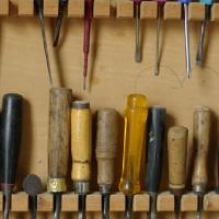 Vybavení ateliéru. Vybavení ateliéru.