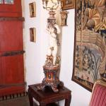 Pětiramenný světlonoš v barokním provedení. Lampa Pětiramenný světlonoš v barokním provedení. Lampa