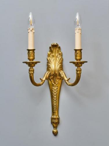 Novoklasicistní nástěnné lampa v 42 cm Novoklasicistní nástěnné lampa v 42 cm