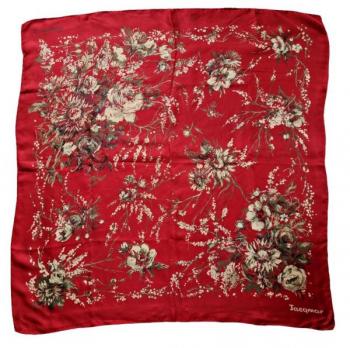 ŠÁTEK JACQMAR - ČERVENÝ S KVĚTINAMI ŠÁTEK JACQMAR - ČERVENÝ S KVĚTINAMI