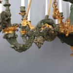 Palácový francouzský empírový lustr 24 svíček Palácový francouzský empírový lustr 24 svíček