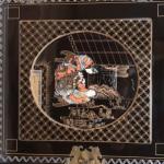 Čínská malovaná skříň Čínská malovaná skříň