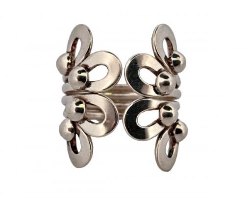 STŘÍBRNÝ EXTRAVAGANTNÍ KROUŽKOVÝ PRSTEN STŘÍBRNÝ EXTRAVAGANTNÍ KROUŽKOVÝ PRSTEN