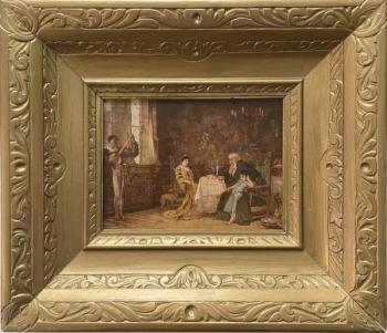 V hudebním šlechtickém salonu V hudebním šlechtickém salonu