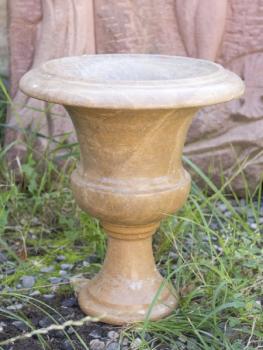 Mramorová váza hnědá Mramorová váza hnědá