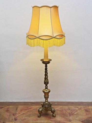 Starožitná neobarokní stojací lampa Starožitná neobarokní stojací lampa