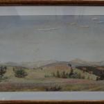 Hugo Carlberg, připsáno - Pohled do kopcovité kraj Hugo Carlberg, připsáno - Pohled do kopcovité kraj