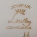 Šálek s podšálkem Škoda, zn. Loučky  Šálek s podšálkem Škoda, zn. Loučky