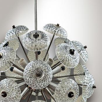 Lustr – Pampeliška – Kamenický Šenov Lustr – Pampeliška – Kamenický Šenov