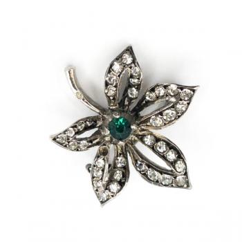 Stříbrná brož, kytička Stříbrná brož, kytička