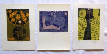 Miroslav Houra - Muž na koni, Milenci, Figury Miroslav Houra - Muž na koni, Milenci, Figury