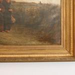 Mniši na procházce. Olej 87 X 122,5 cm Mniši na procházce. Olej 87 X 122,5 cm