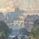 Jaroslav Šetelík – Pohled na pražský hrad Jaroslav Šetelík – Pohled na pražský hrad