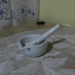 Porcelánový hmoždíř Porcelánový hmoždíř