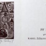 Olga Čechová - 4 x PF 1980, Kroužek přátel výtvarn Olga Čechová - 4 x PF 1980, Kroužek přátel výtvarn