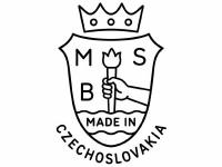 Porcelánová značka MSB MADE IN CZECHOSLOVAKIA, porcelánka Božíčany po roce 1945 Porcelánová značka MSB MADE IN CZECHOSLOVAKIA, porcelánka Božíčany po roce 1945