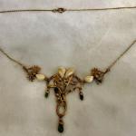 Zlatý náhrdelník - myslivecký motiv Zlatý náhrdelník - myslivecký motiv