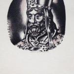 Vojtěch Cinybulk - Čeští panovníci, PF 1978, PF 19 Vojtěch Cinybulk - Čeští panovníci, PF 1978, PF 19