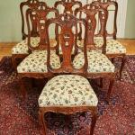 Neorokokové židle z Lutychu - restaurované Neorokokové židle z Lutychu - restaurované