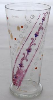 Sklenička s barevným emailovým pásem Sklenička s barevným emailovým pásem