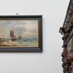 Rybářské lodě na pláži. Anonym Rybářské lodě na pláži. Anonym