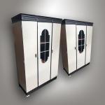 Párové šatní skříně, 1925 Párové šatní skříně, 1925