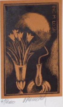 Vladimír Komárek - Ex libris Ing. M. Losík Vladimír Komárek - Ex libris Ing. M. Losík