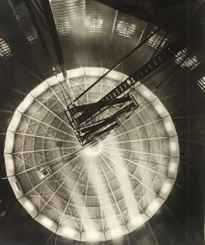 Alexandr Paul (1907 - 1981), Vnitřek plynojemu, 1935 Alexandr Paul (1907 - 1981), Vnitřek plynojemu, 1935