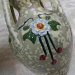 Secesní párové vázy - Royal Dux, značeno Secesní párové vázy - Royal Dux, značeno