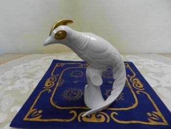 Zlacený pták, signováno - Royal Dux Zlacený pták, signováno - Royal Dux