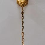 Dvoupatrový lustr s křišťálovými ověsy Dvoupatrový lustr s křišťálovými ověsy