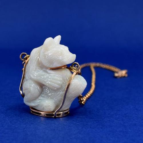 Au 585/1000/ btto 20,65 g, opál Au 585/1000/ btto 20,65 g, opál