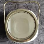 Dóza, cukřenka, Art deco, zn. Jílové u Děčína  Dóza, cukřenka, Art deco, zn. Jílové u Děčína