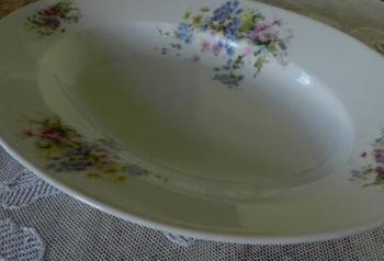 Mísa s dekorem květin Mísa s dekorem květin