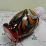 Džbán skleněný s tordovaným uchem Džbán skleněný s tordovaným uchem