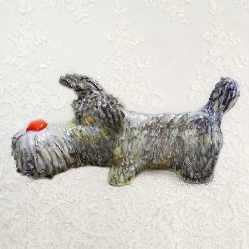 Art deco větší soška psa - Ditmar Urbach Art deco větší soška psa - Ditmar Urbach