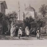 Soubor tří rytin s orientálními motivy Soubor tří rytin s orientálními motivy