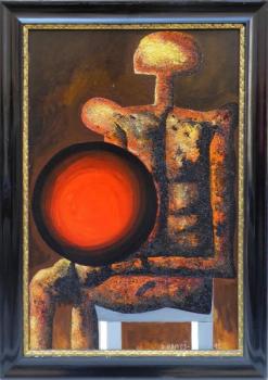 Rudolf Krivoš - Muž s balónom Rudolf Krivoš - Muž s balónom