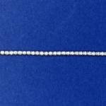 Zlatý tenisový náramek s brilianty, 1960 Zlatý tenisový náramek s brilianty, 1960